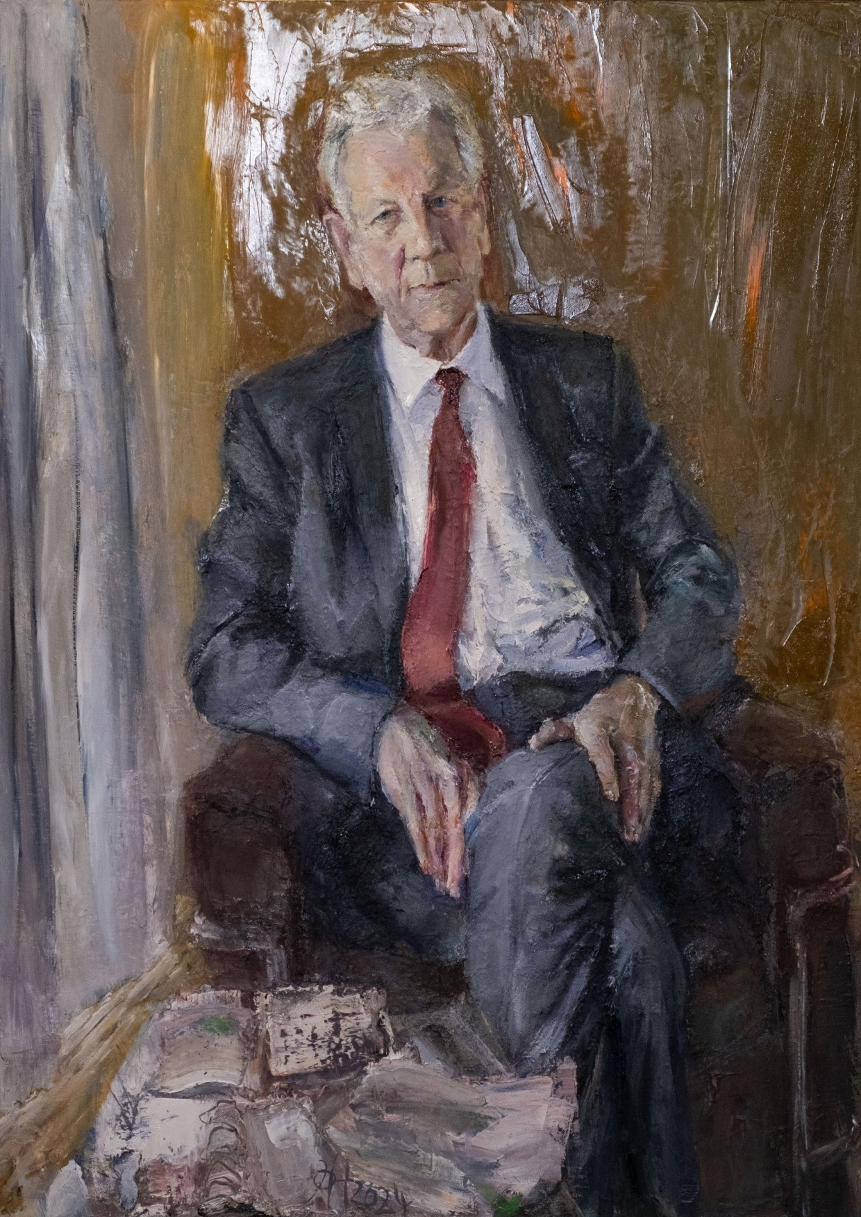  Porträt von Volker Hauff