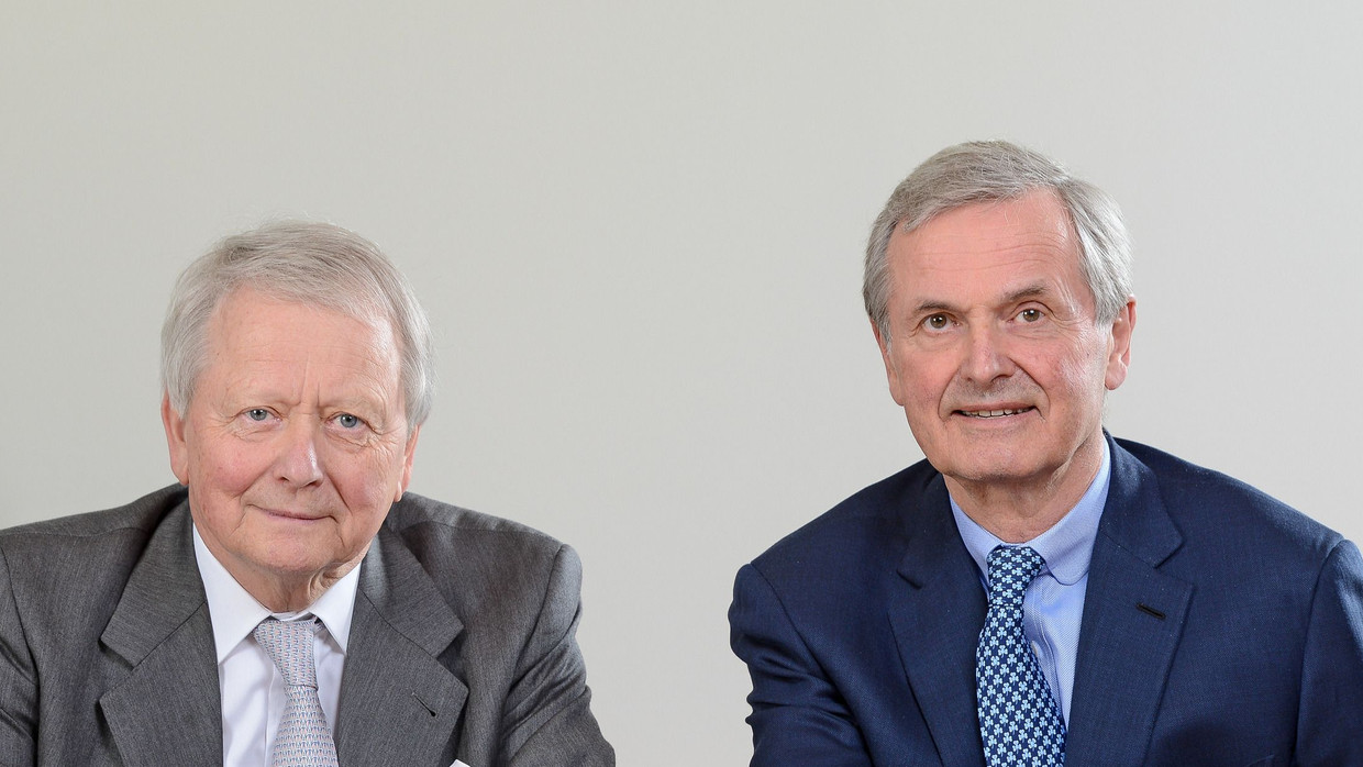 Wolfgang Porsche (links) und Hans Michel Piëch.