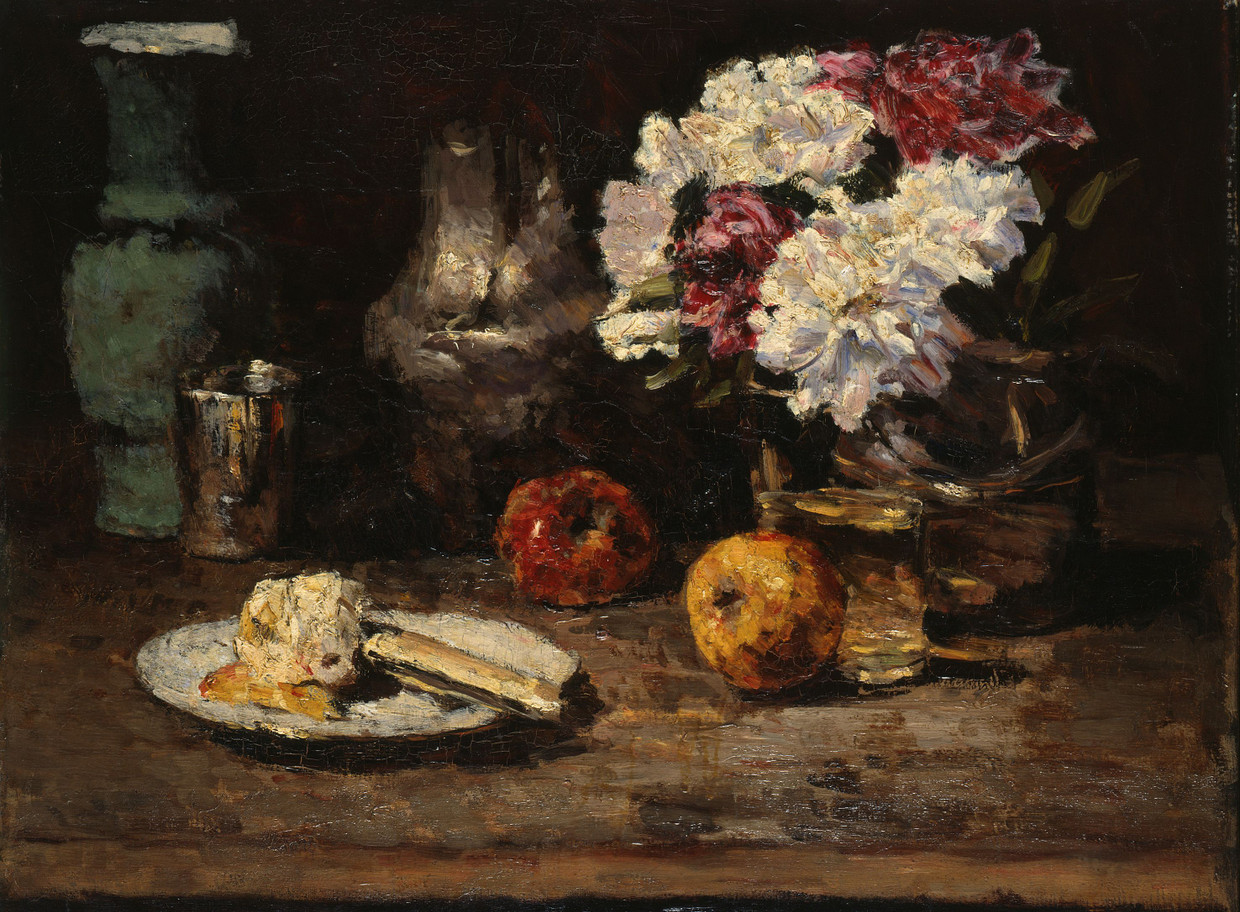 Erscheinung in Weiß: „Der Rhododendronkorb“, 1885/86