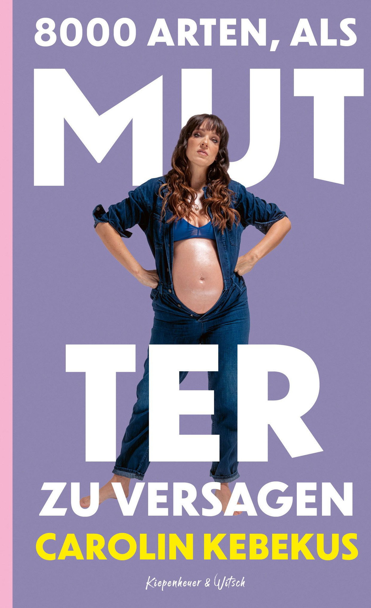 „8000 Arten, als Mutter zu versagen“ von Carolin Kebekus erscheint am 6. November bei Kiepenheuer & Witsch, 192 Seiten, 22 Euro.