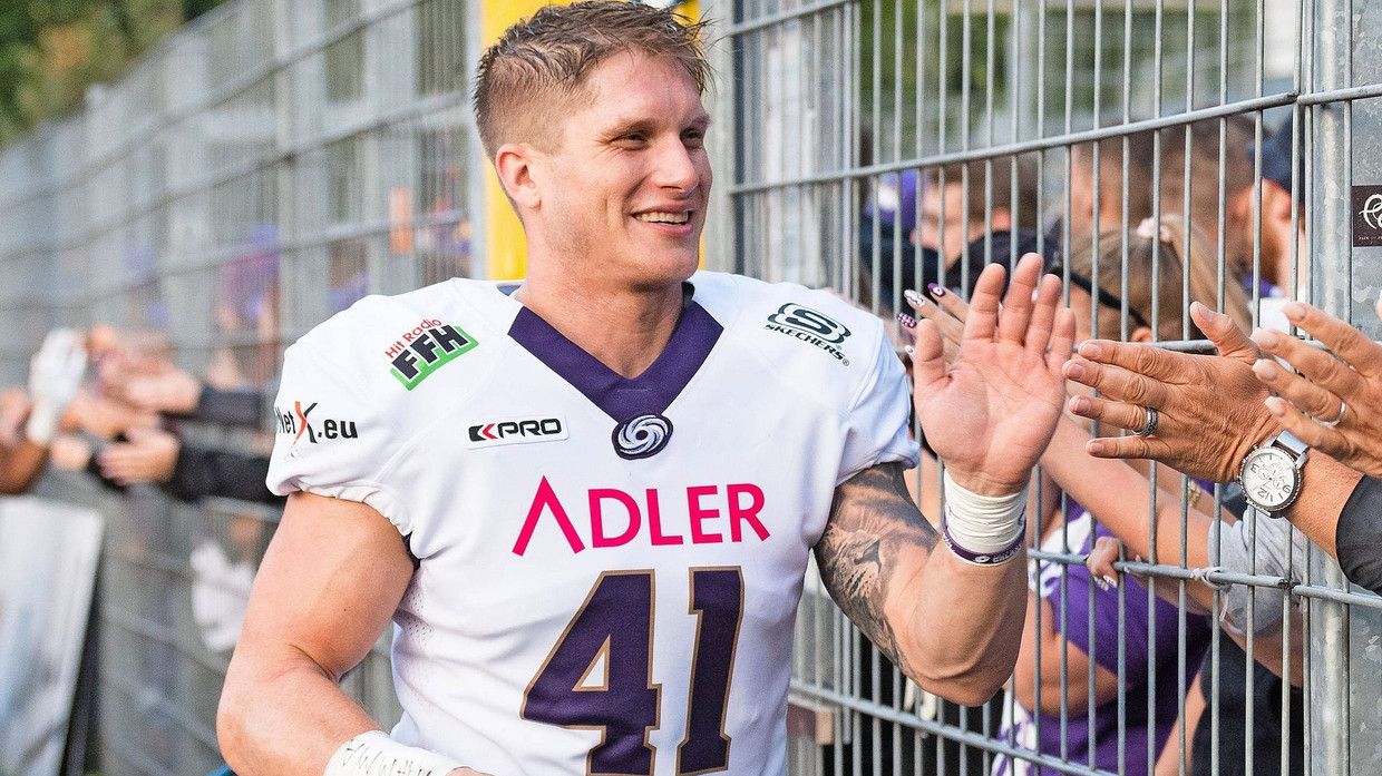 FootballProfi Sebastian Gauthier von Frankfurt Galaxy Reise in den Körper