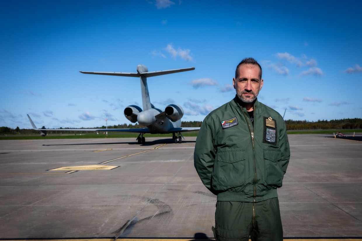 Italiens Luftwaffe schützt den Himmel über dem Baltikum: Oberst Gaetano Farina auf dem Luftwaffenstützpunkt Ämari