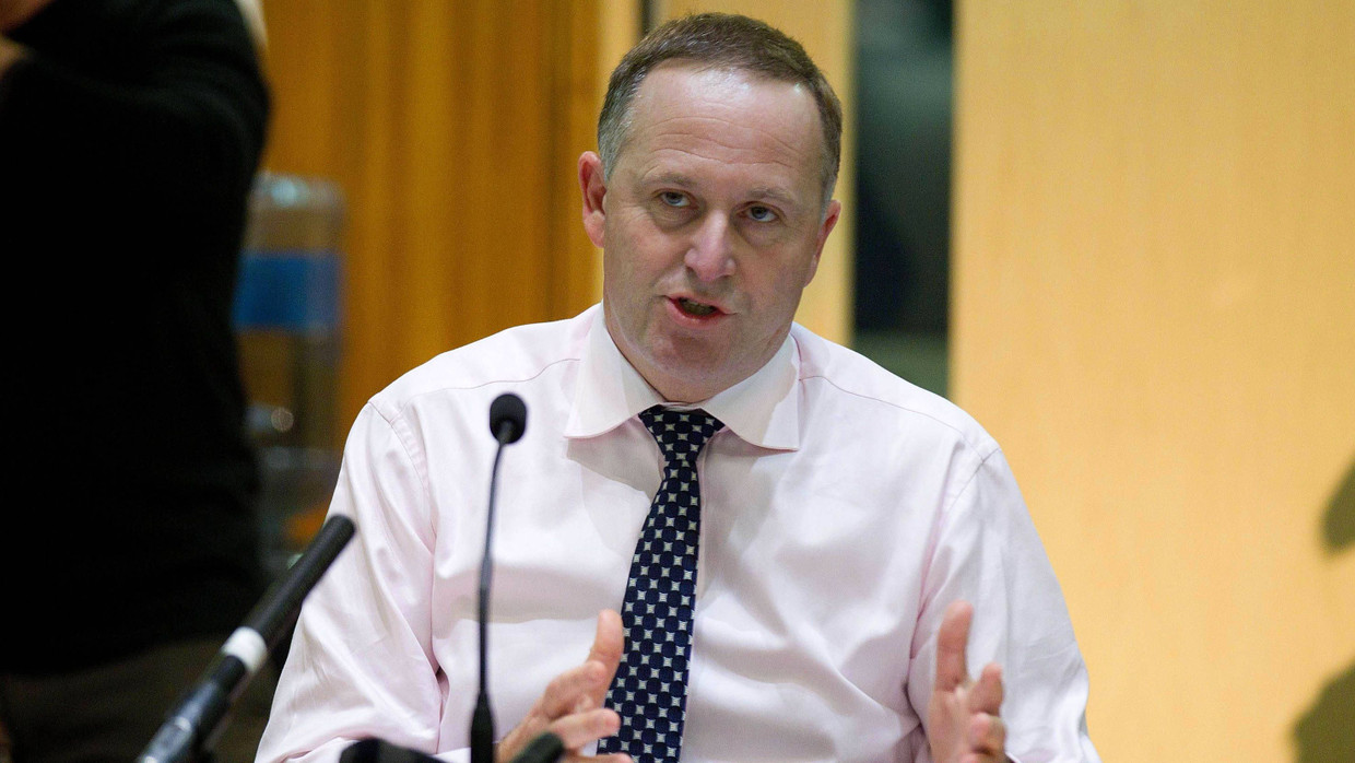 Neuseelands Premierminister John Key Neuseelands Premierminister John Key