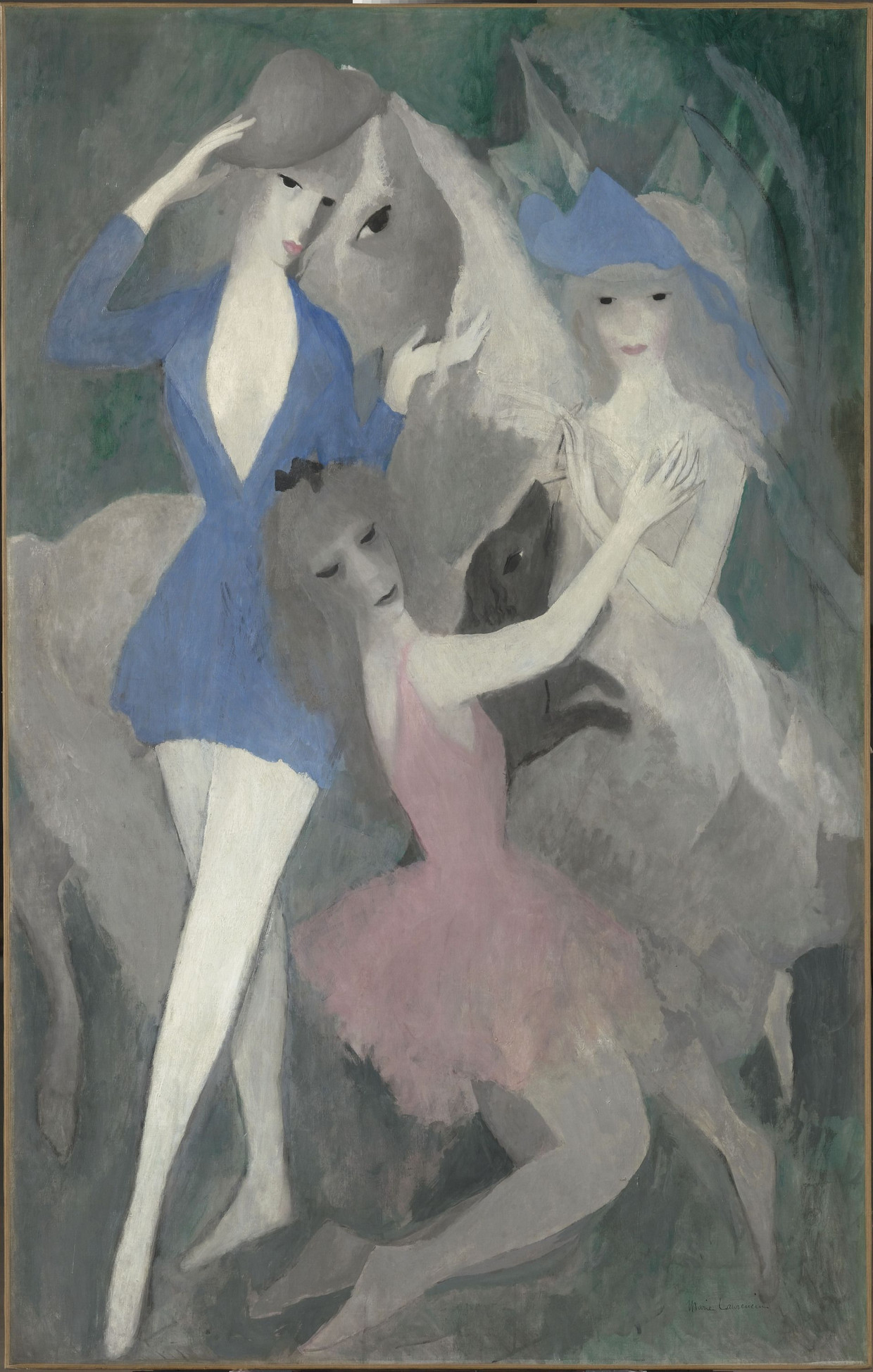Picassos „Les Demoiselles d’Avignon“ auf weiblich: Marie Laurencins „Danseuses Espagnoles“ aus dem Jahr 1921