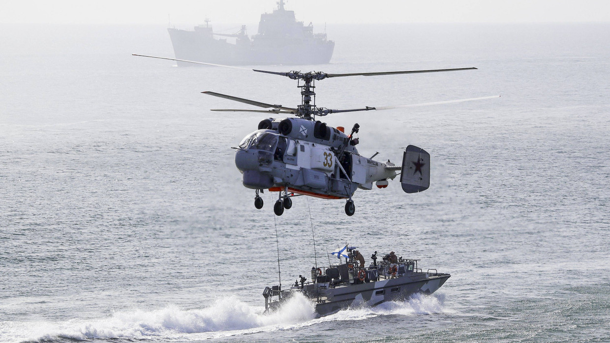 Übung des russischen Militärs im Schwarzen Meer (Archivbild)