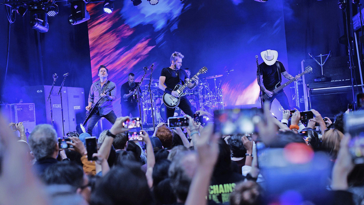 Nickelback auf EuropaTour „Nicht jeder kann Bruce Springsteen sein“