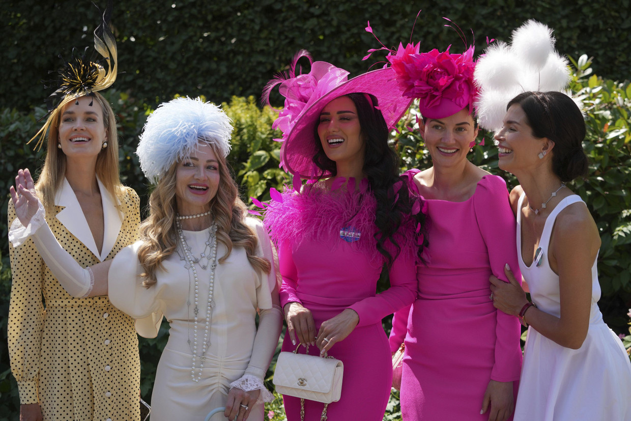 Das mit den Hüten: Das Royal Ascot Meeting im Sommer ist berühmt für sein extravagantes Publikum.