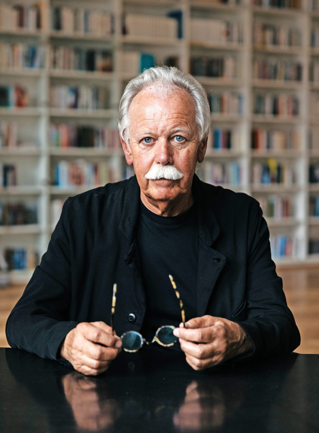  Hans-Michael Koetzle, beim F.A.Z.-Gespräch in München