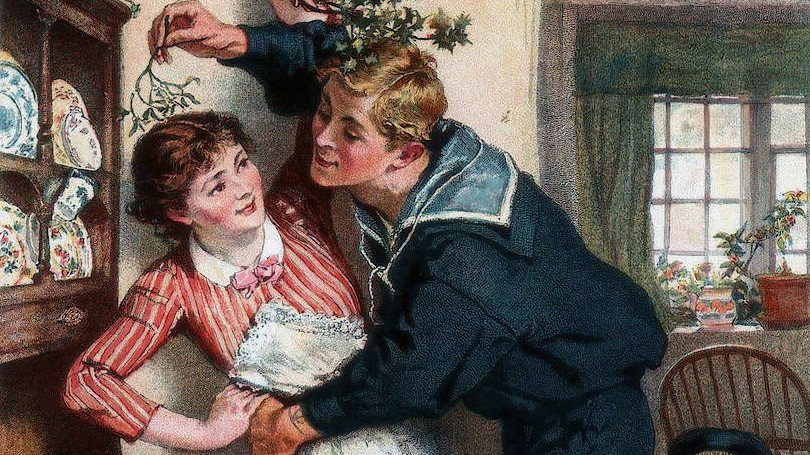 Halb Zog Sie Ihn Halb Sank Er Hin Der Mistelzweig und die sexuelle Belästigung