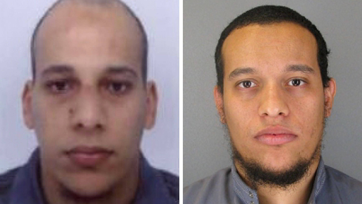 Brüder des Terrors: Chérif Kouachi (32) und sein Bruder Said Kouachi (34).
