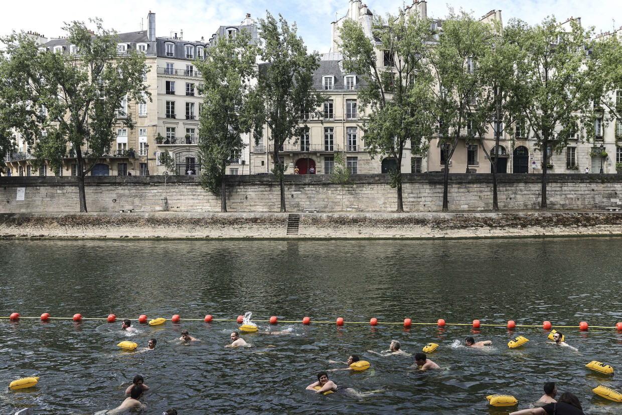 Bei Olympia war das Wasser noch zu schmutzig zum Schwimmen gewesen.