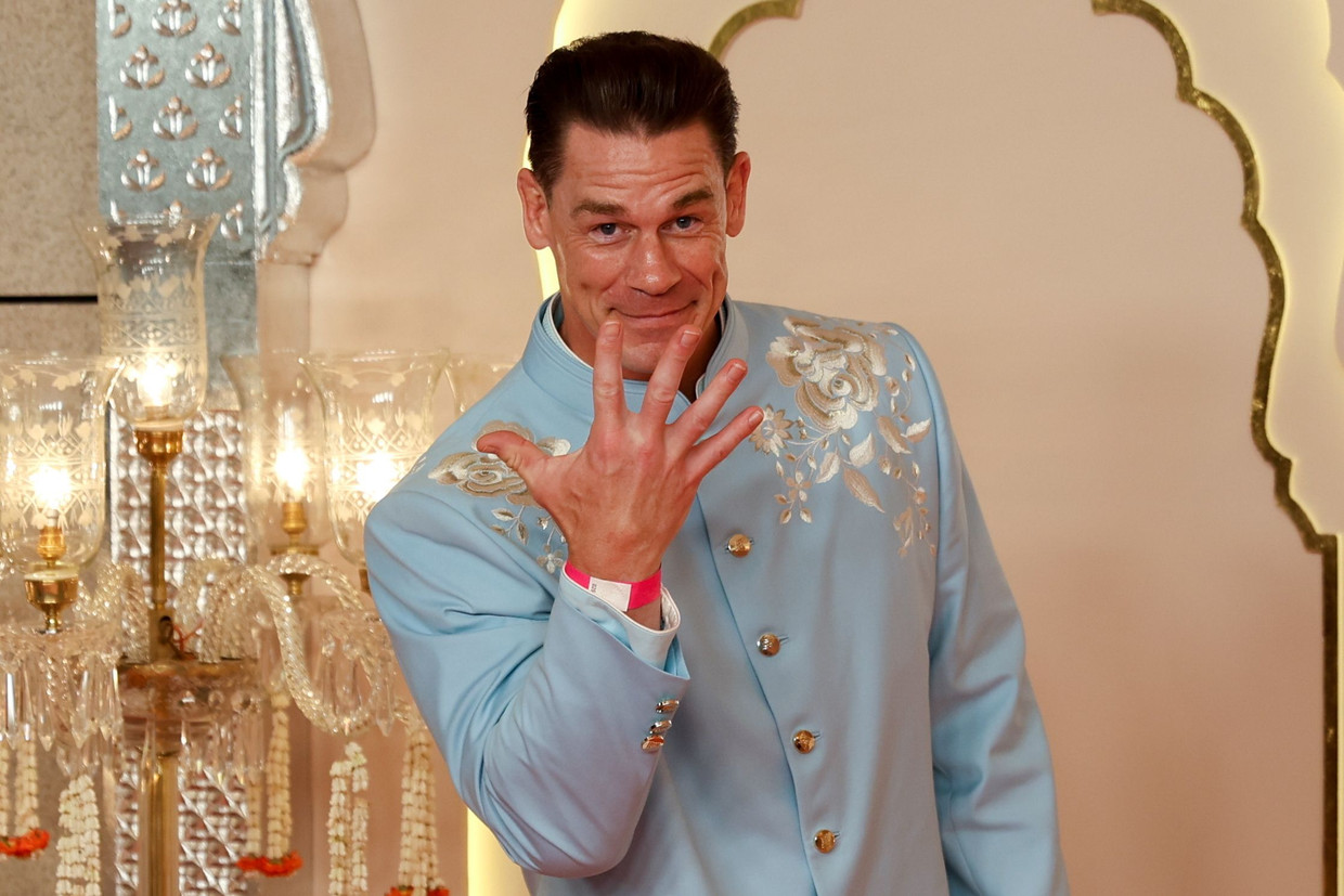 Also in attendance was actor John Cena