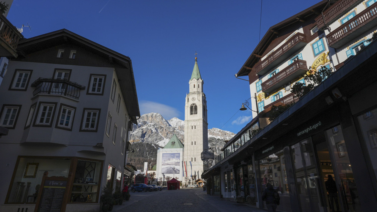 Cortina d'Ampezzo in Italien