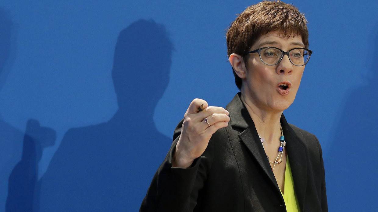Am Mittwoch begründet Annegret Kramp-Karrenbauer öffentlich ihre Kandidatur.
