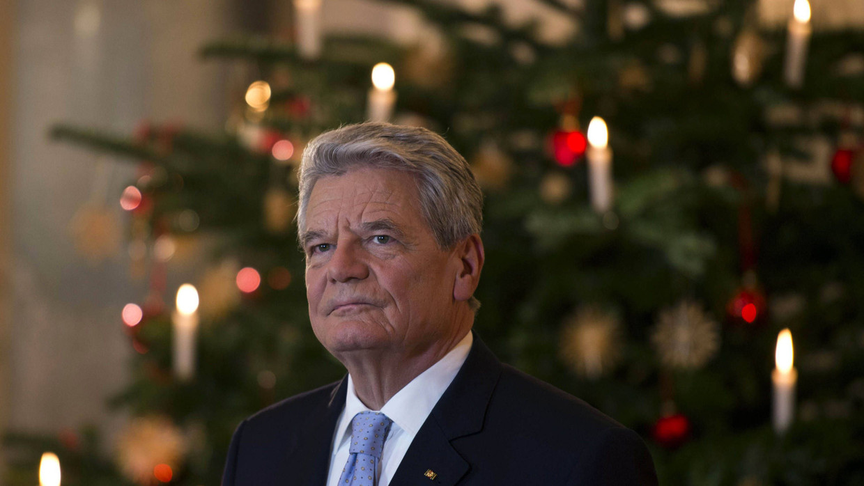 „Machen wir unser Herz nicht eng“: Joachim Gauck