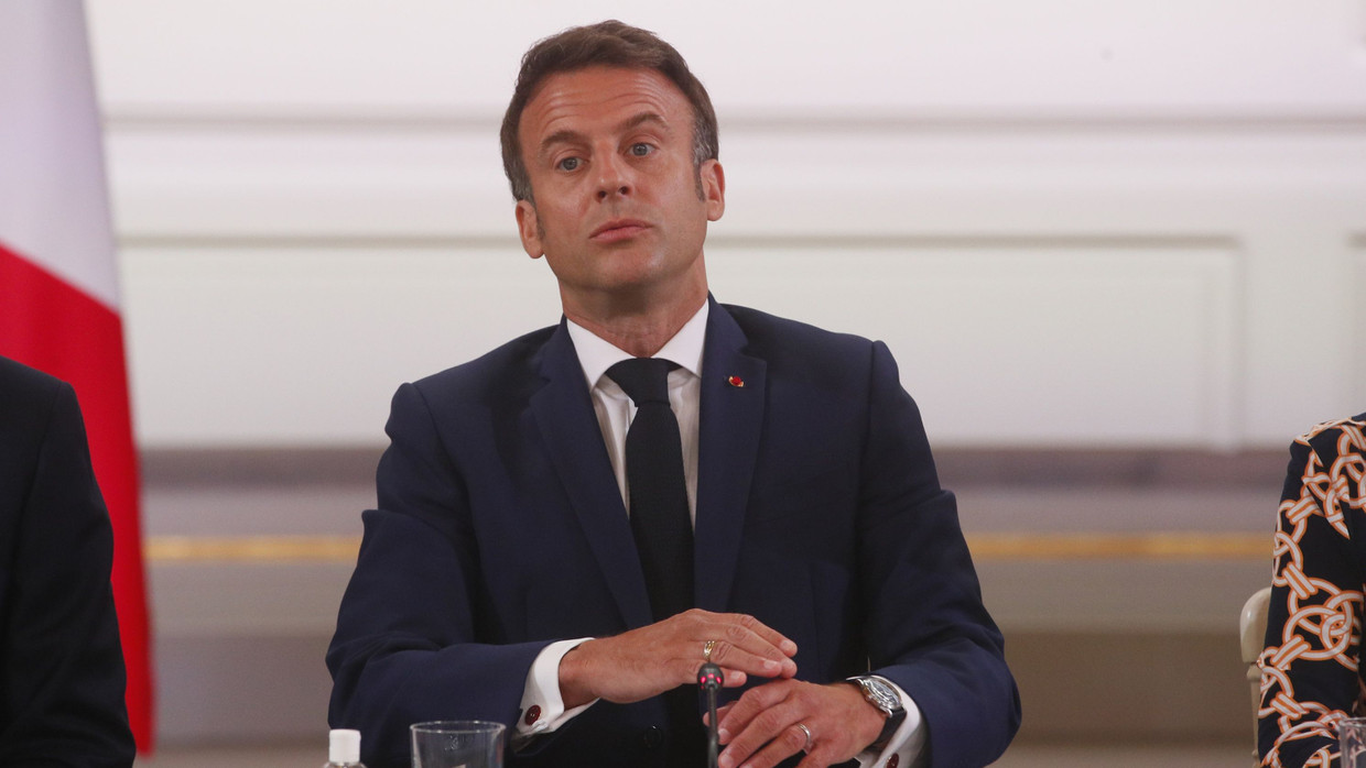 Er ist wiedergewählt, doch die Parlamentswahl steht bevor: Emmanuel Macron.