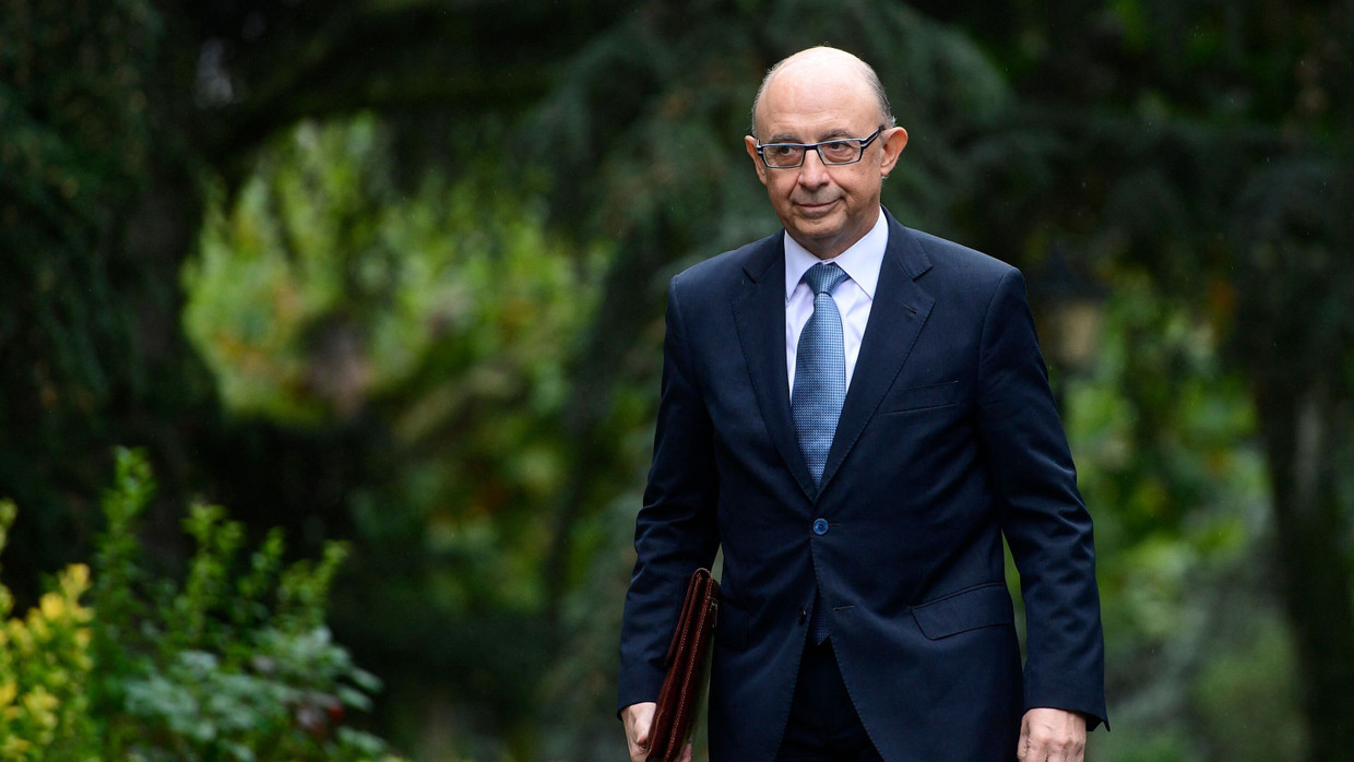 Unter Druck: Spaniens früherer Finanzminister Cristobal Montoro