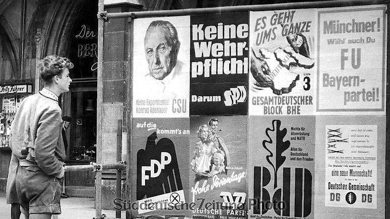 Bundestagswahl 1957 Die „Deutsche Partei“ im Parlament