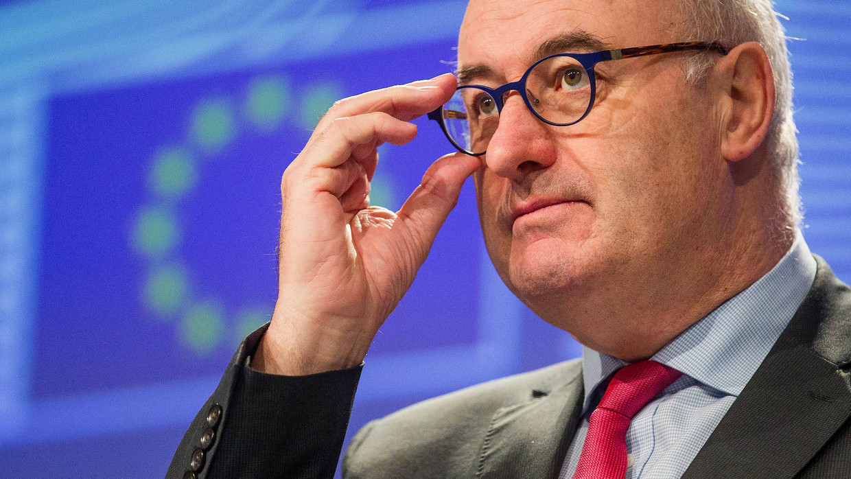 Der irische EU-Landwirtschaftskommissar Phil Hogan