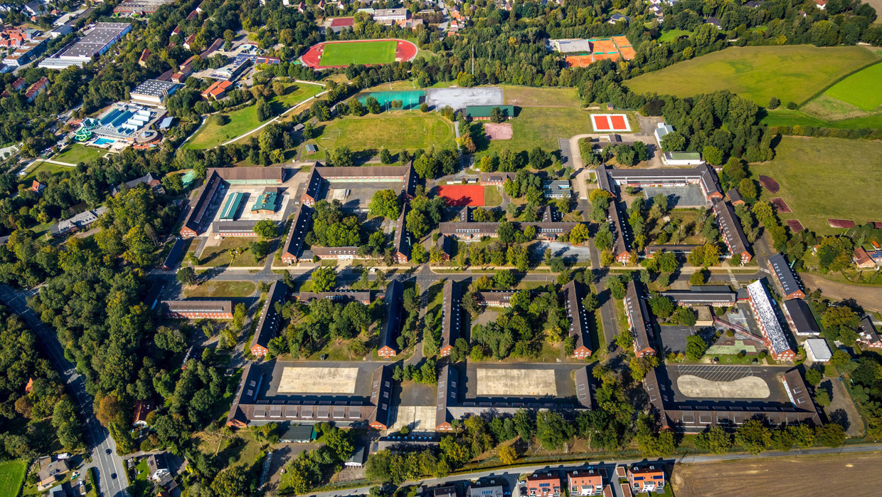Die Umwandlung der ehemaligen Mansergh-Kaserne in Gütersloh ist erst einmal aufgeschoben