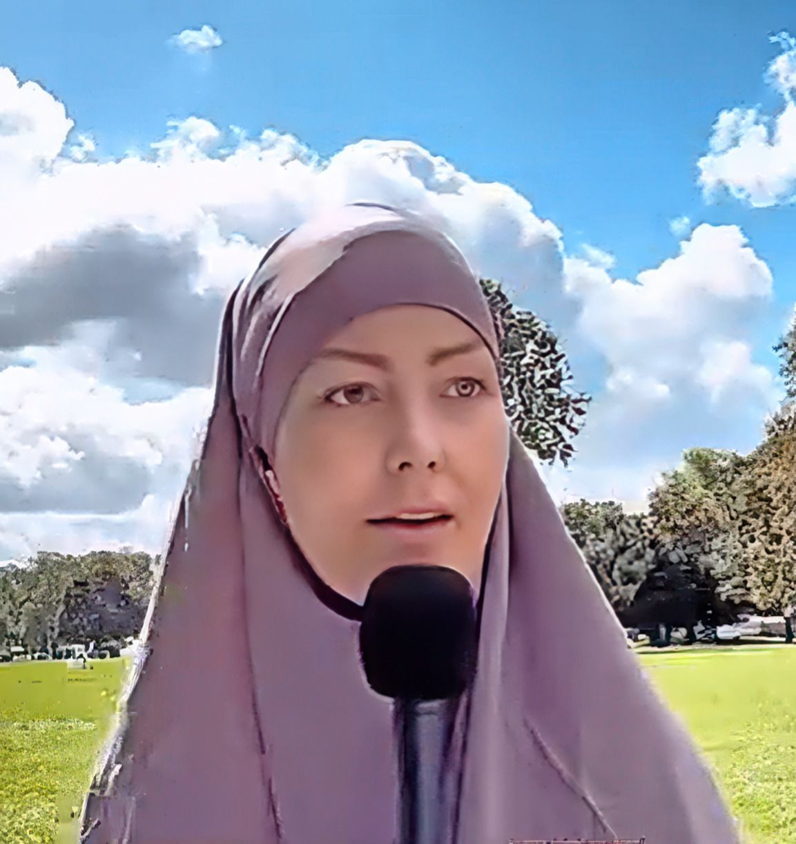 On her Instagram profile, Hansen emphasizes how important the headscarf is for Muslim women.