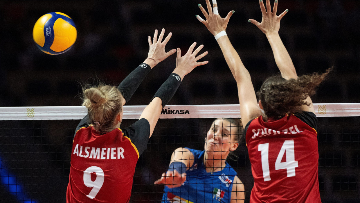 Deutsche VolleyballFrauen Die Weltelite ist ein gutes Stück weg