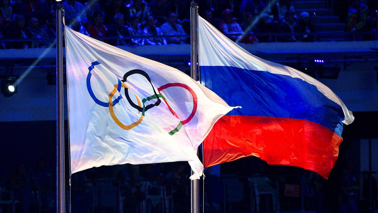 Bei den nächsten beiden Olympischen Spielen wird die russische Fahne nicht zu sehen sein.