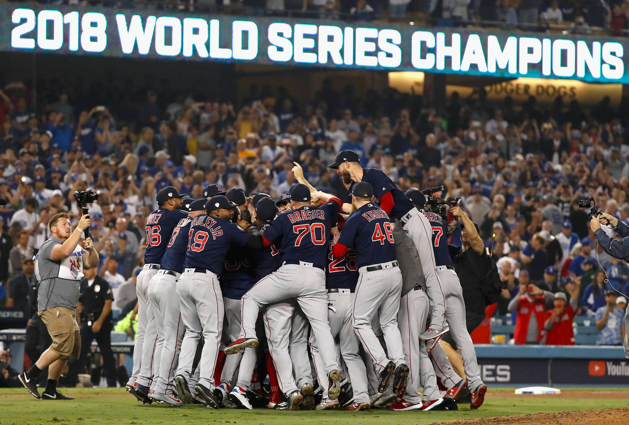 Boston Red Sox sind BaseballChampion in der MLB