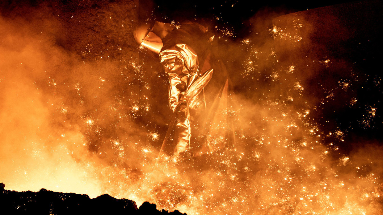 Im Kanzleramt findet ein weiterer Krisengipfel statt: Dieses mal geht es um die deutsche Stahlindustrie.