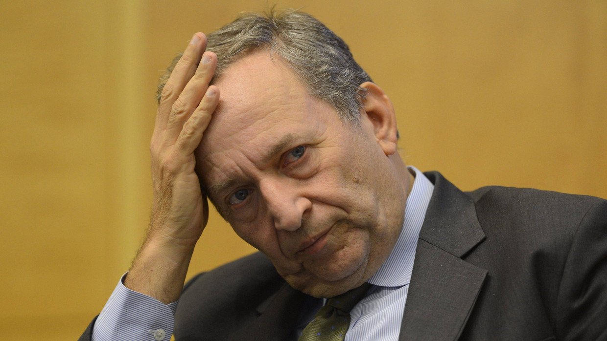 Der frühere Finanzminister Lawrence Summers sieht schwarz für die amerikanische Wirtschaft Der frühere Finanzminister Lawrence Summers sieht schwarz für die amerikanische Wirtschaft