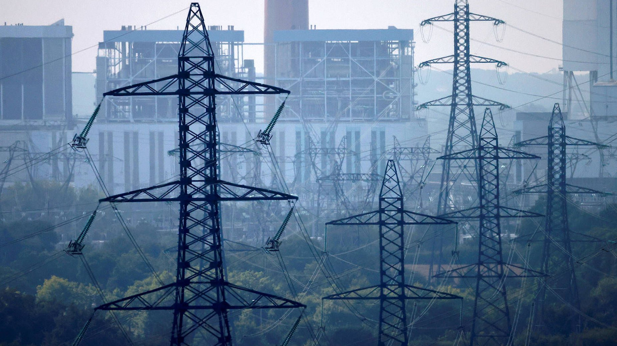 Das französische Kohlekraftwerk Cordemais bei Nantes