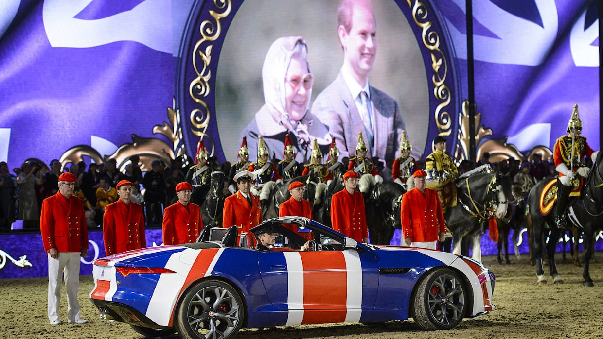 Im Dienste Ihrer Majestät: Präsentation von Jaguar anlässlich des jüngsten Geburtstags der Queen.