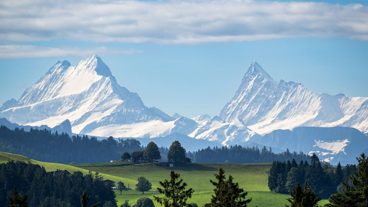 Die Alpen in Emmental.