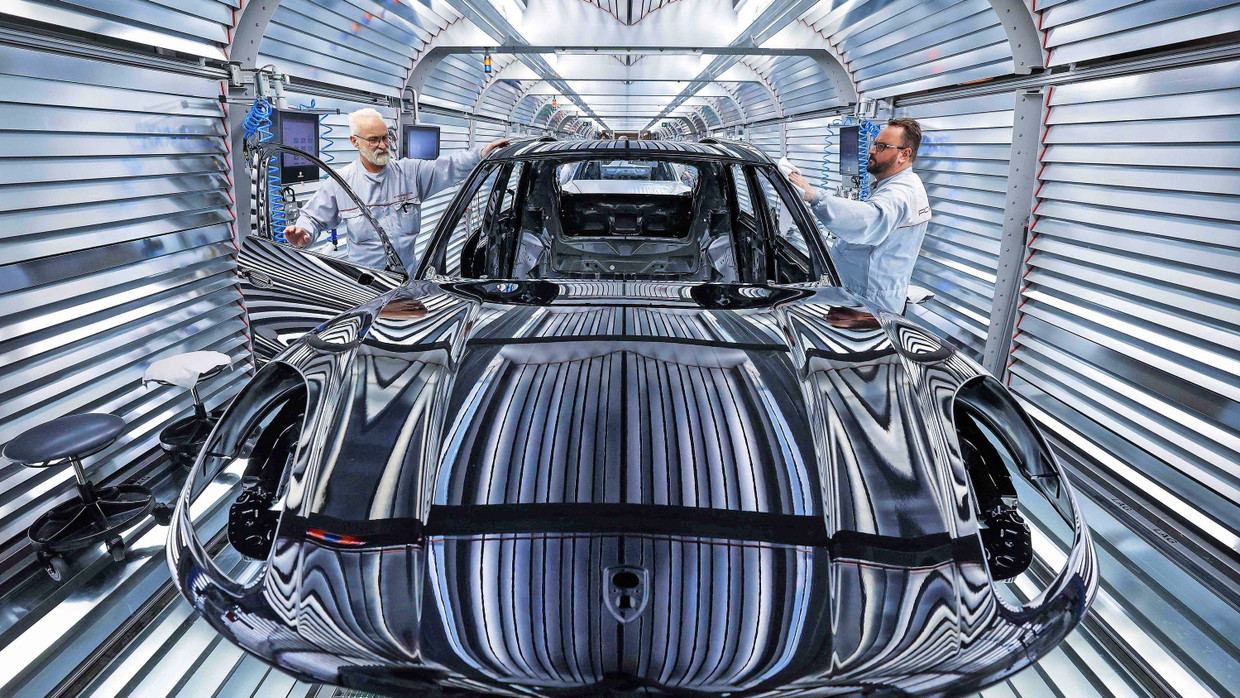 In der Porsche-Produktion