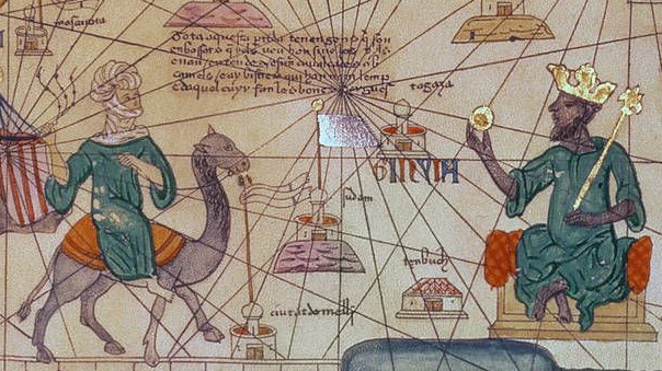 Mit Goldklumpen in der Hand: der sagenumwobene König von Mali, Mansa Musa Mit Goldklumpen in der Hand: der sagenumwobene König von Mali, Mansa Musa