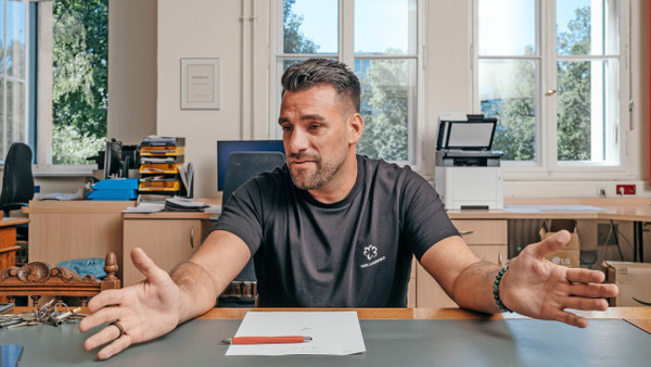 Mit vollem Engagement: der neue Schulleiter Engin Çatık