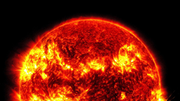 Dieses vom Solar Dynamics Observatory der NASA bereitgestellte Bild zeigt eine Sonneneruption, die als Sonnensturm bei entsprechenden Konstellationen die irdische Technik beeinträchtigen kann.