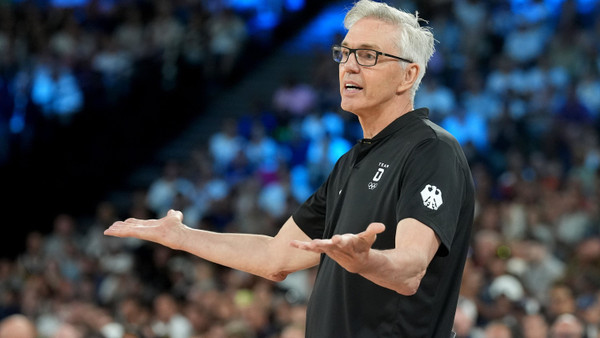 Am Ende Olympias mit leeren Händen: Bundestrainer Gordon Herbert