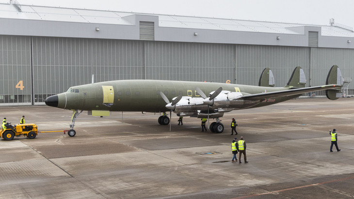 Die Restaurierung einer Lockheed L-1649A Starliner hat nicht geklappt.