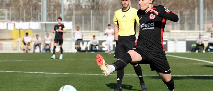 Für Eintracht Frankfurt am Ball: Niko Ilicevic, hier im März bei einem Spiel der U 17